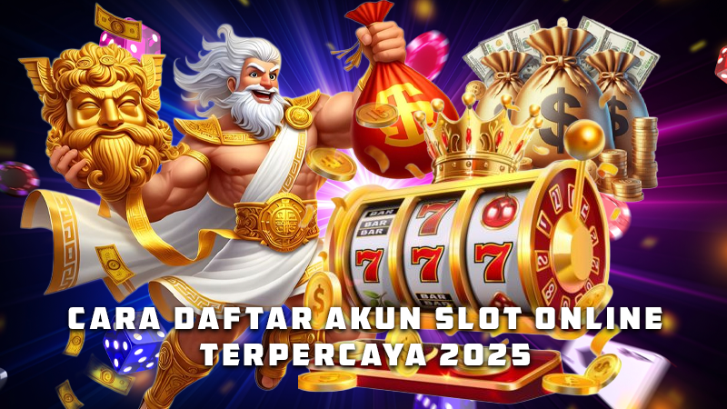 Cara Daftar Akun Slot Online Terpercaya 2025